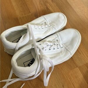 Vans White Sneakers